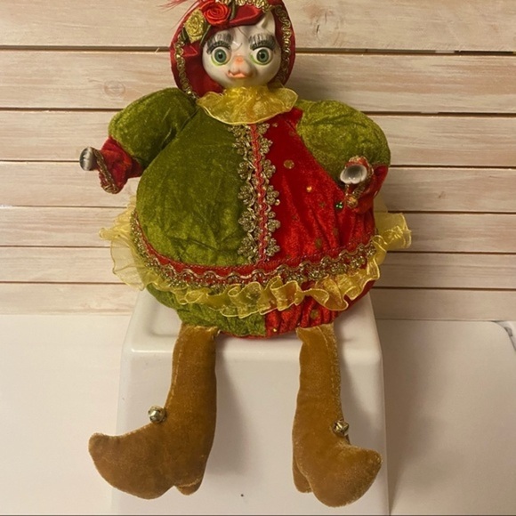 Funny Jester Fat Cat‎ Shelf Sitter - Picture 7 of 7